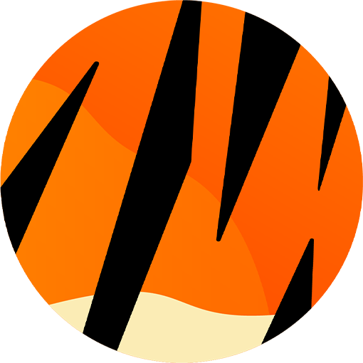 Happy Tiger logo